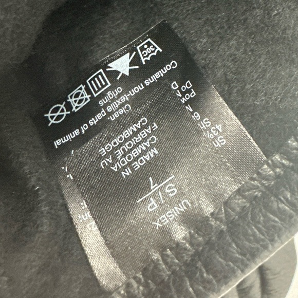 Outdoor Research Deer Skin Merino "Work Gloves" Small, Black, Unisex - Picture 2 of 3